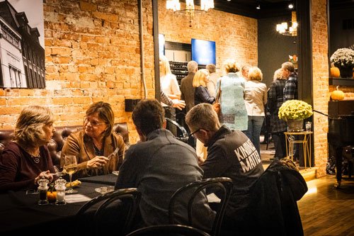 Dining space at The Empire Bistro